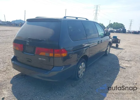2004 Honda Odyssey Exl from USA, damaged, VIN 5FNRL18944B047627